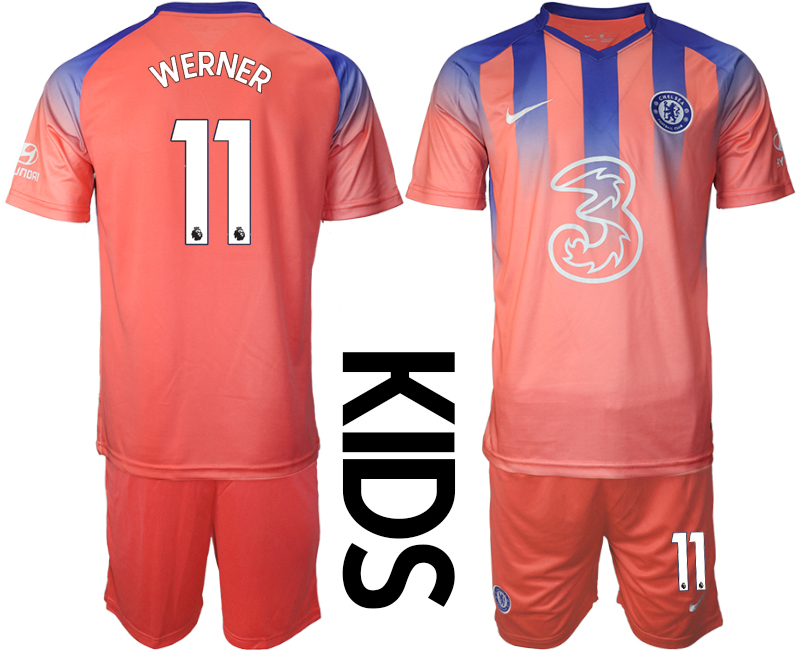 2021 Chelsea FC away Youth #11 soccer jerseys